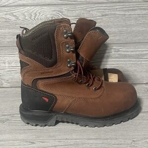 Red Wing 3554 BRNR XP Safety Toe Work Boots Womens 8 D ASTM CSA Standards READ